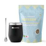 Matetea startpakke med Matetea REFRESH økologisk yerba mate te.