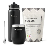 Matetea To-Go startpakke med Matetea FOCUS økologisk yerba mate te.